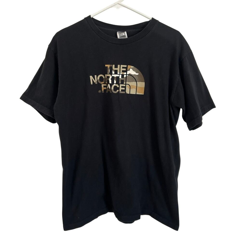 The North Face Logo Tee – Men’s Medium – Black Short Sleeve Graphic T‑Shirt - Picture 2 of 6